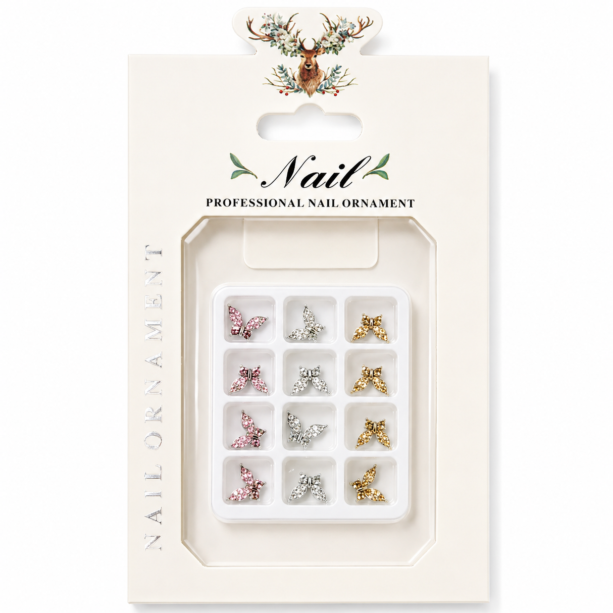 NAIL CHARM | MINI RHINESTONE BUTTERFLY