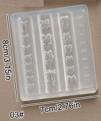NAIL ART TOOL | 5D SILICON MOLD