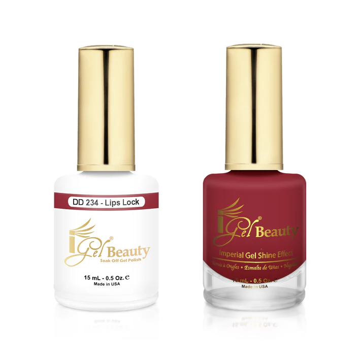 IGEL BEAUTY | GEL & LACQUER | DD234 LIPS LOCK