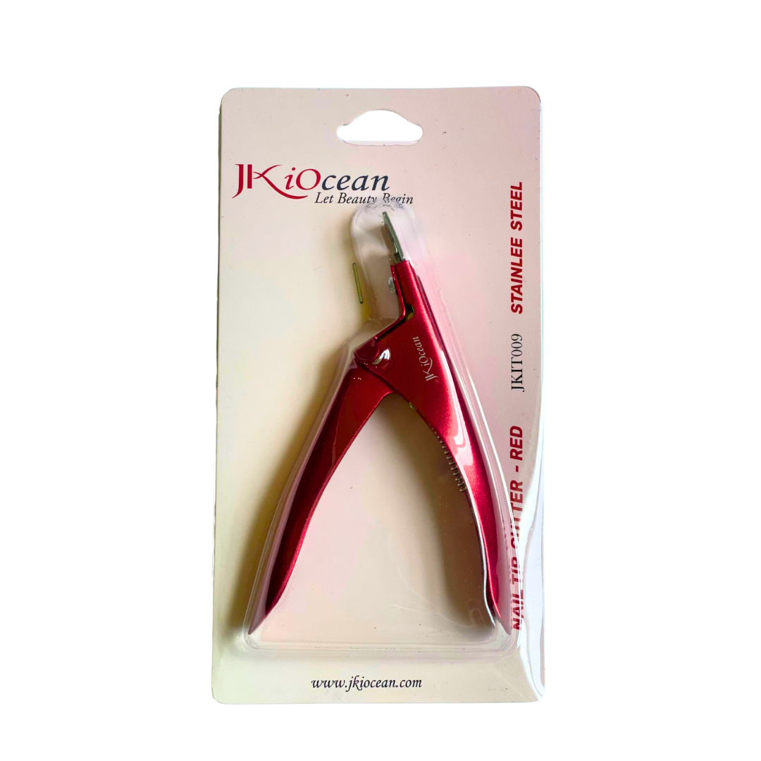 JKIOCEAN | JKIT009 STAINLESS STEEL NAIL TIP CUTTER | RED
