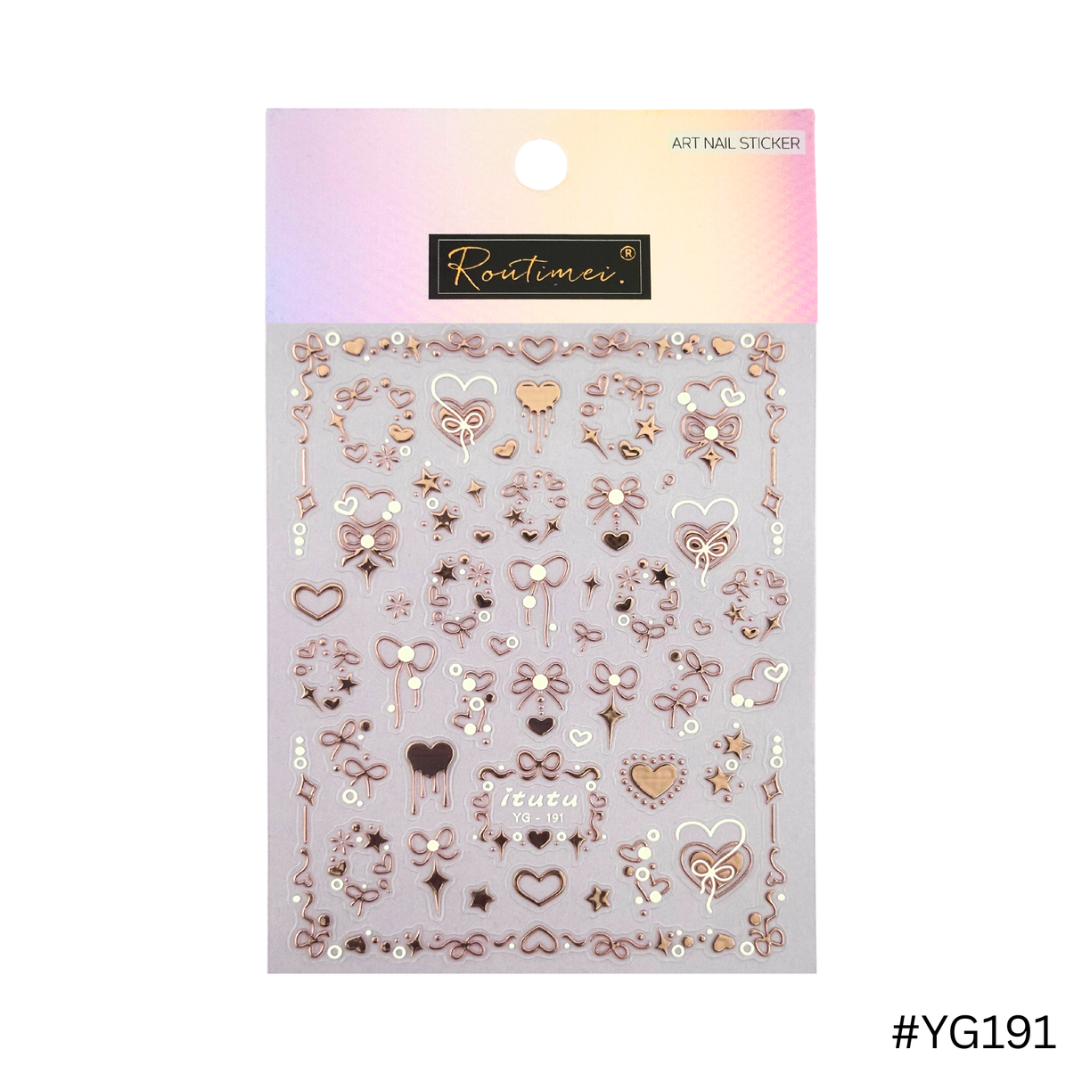 NAIL ART STICKERS | VALENTINE