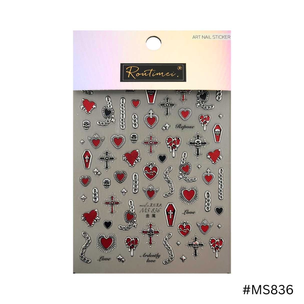 NAIL ART STICKERS | VALENTINE