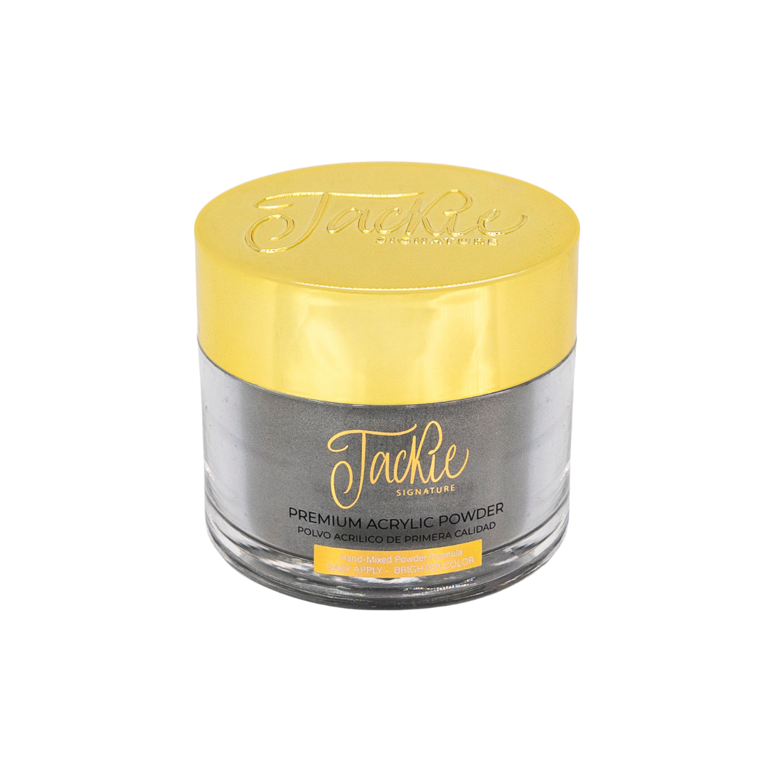 JACKIE SIGNATURE | JS121 GUNMETAL SILVER GLITTER