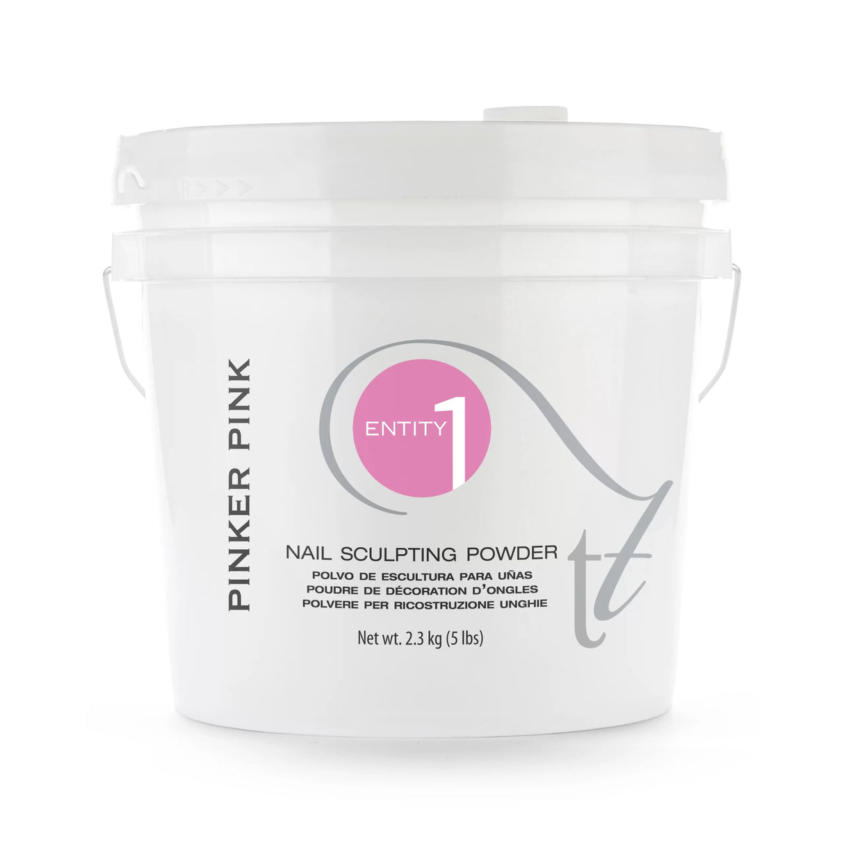 ENTITY | ACRYLIC POWDER - PINKER ( 5 LBS BUCKET)