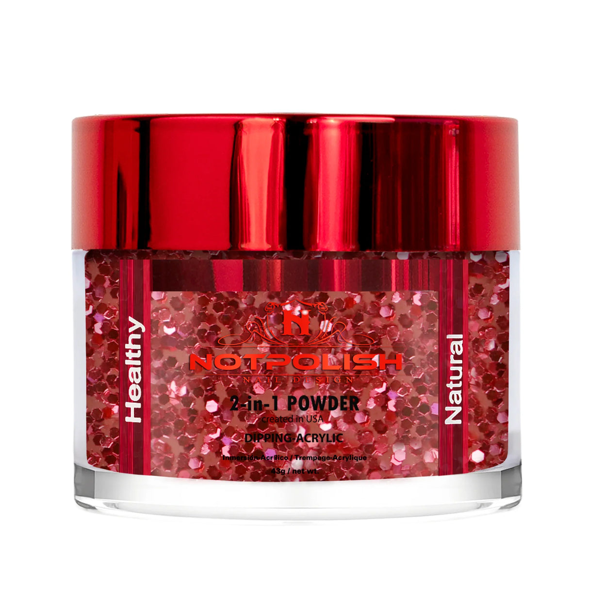 NOT POLISH (OG-POWDER) | OG173 ROSE SPARKLE