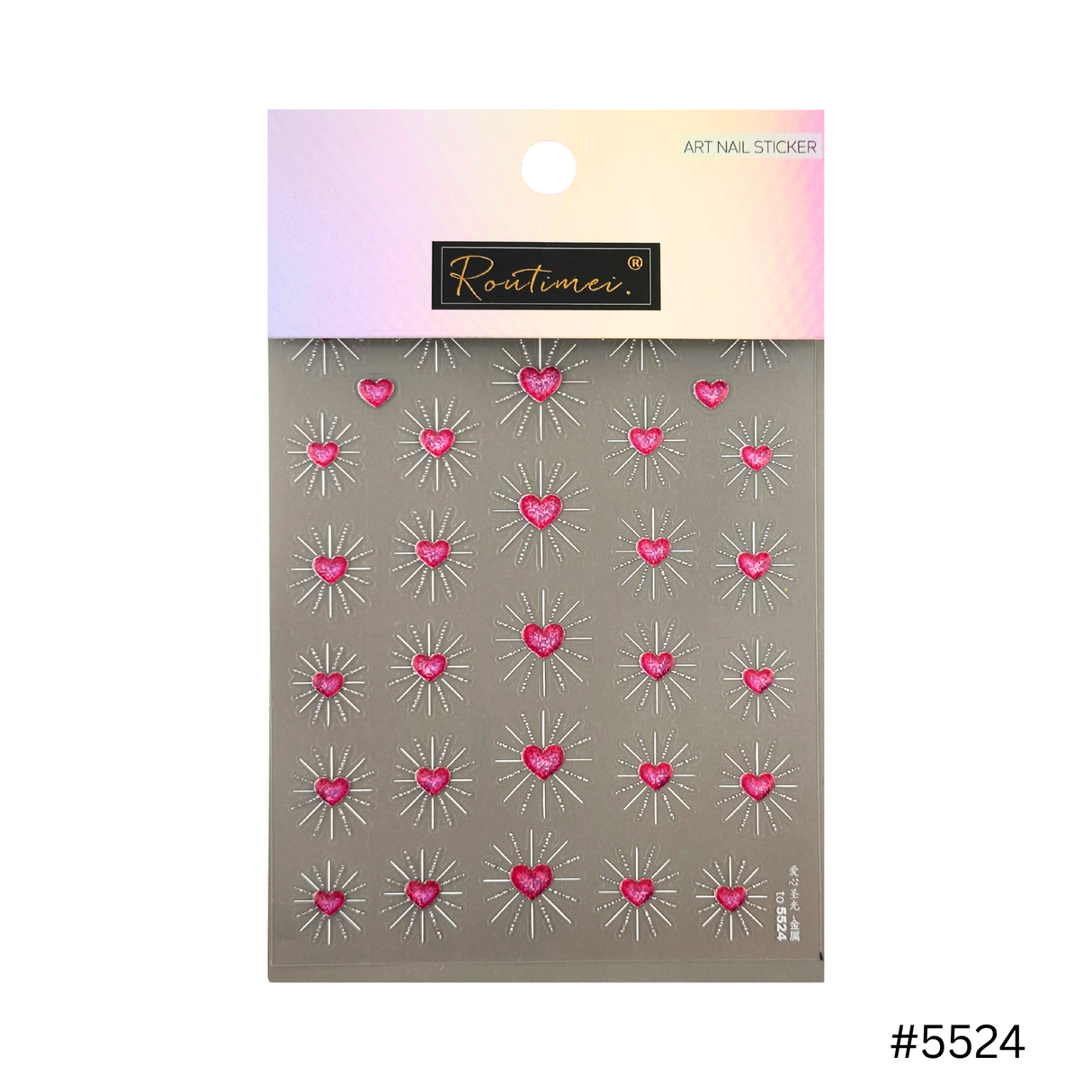 NAIL ART STICKERS | VALENTINE