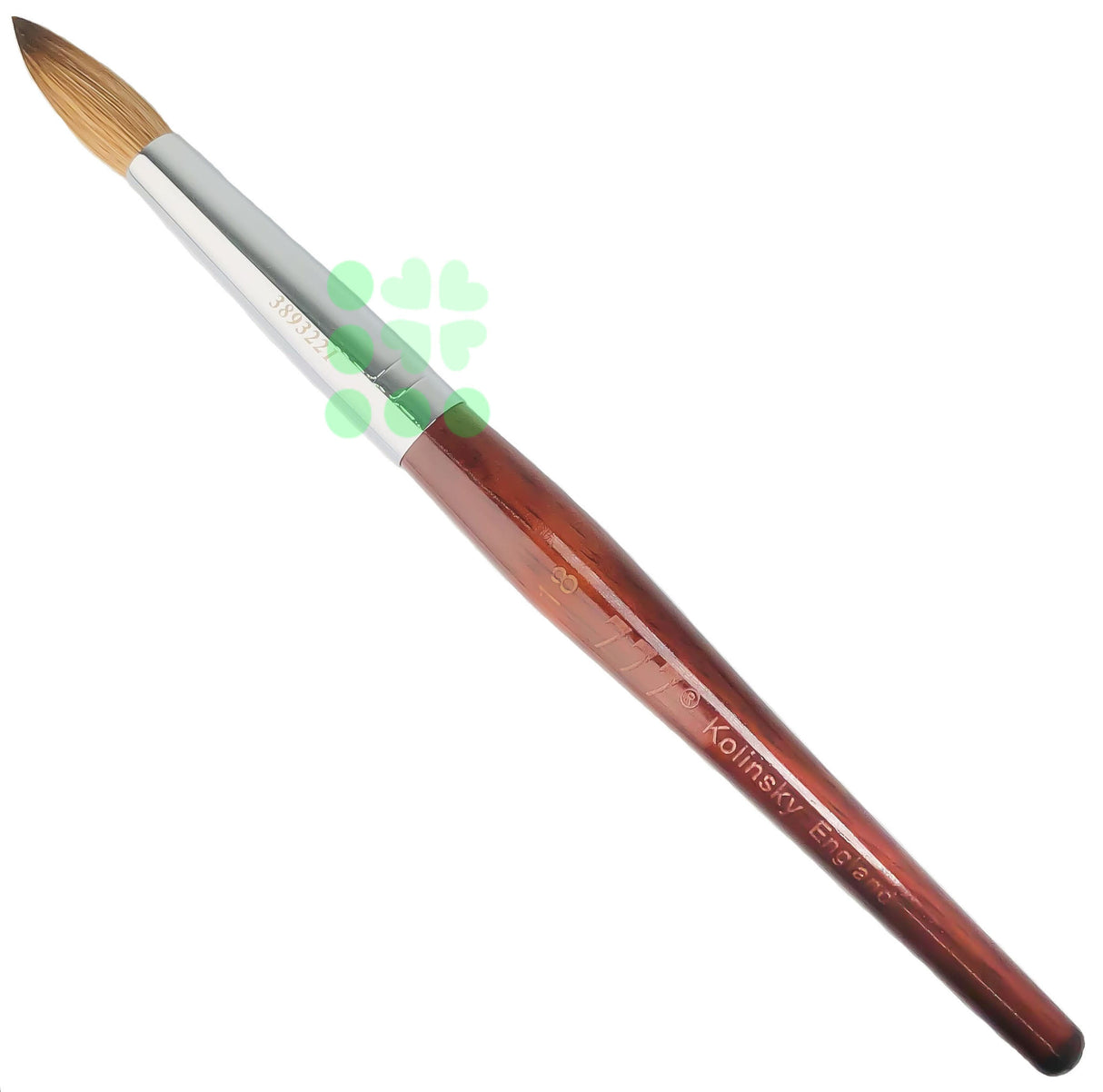 777 | ACRYLIC BRUSH | RED WOOD - SIZE 18