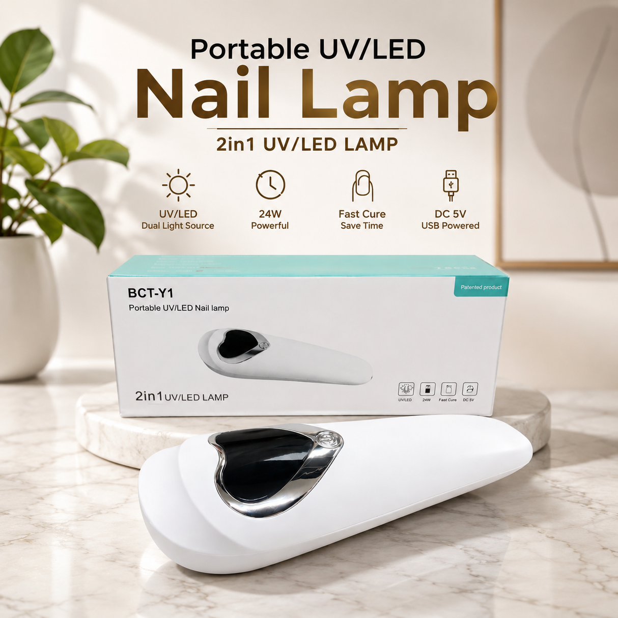 HAND LIGHT | 2 in 1 UV/LED | BCT-Y1
