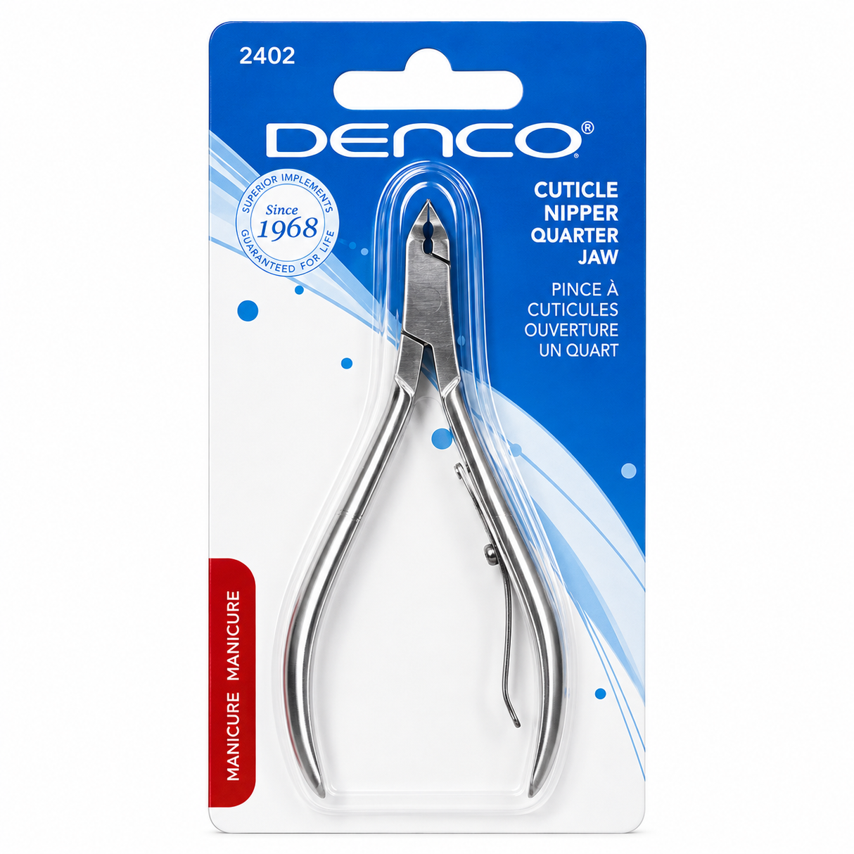 DENCO | CUTICLE NIPPER QUARTER JAW
