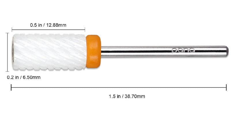 NAIL DRILL BIT | PANA | CERAMIC BARREL STRAIGHT K6 ( 2XC )