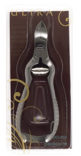 NAIL CUTTER | ULTRA | BARREL SPRING TOE NAIL NIPPER