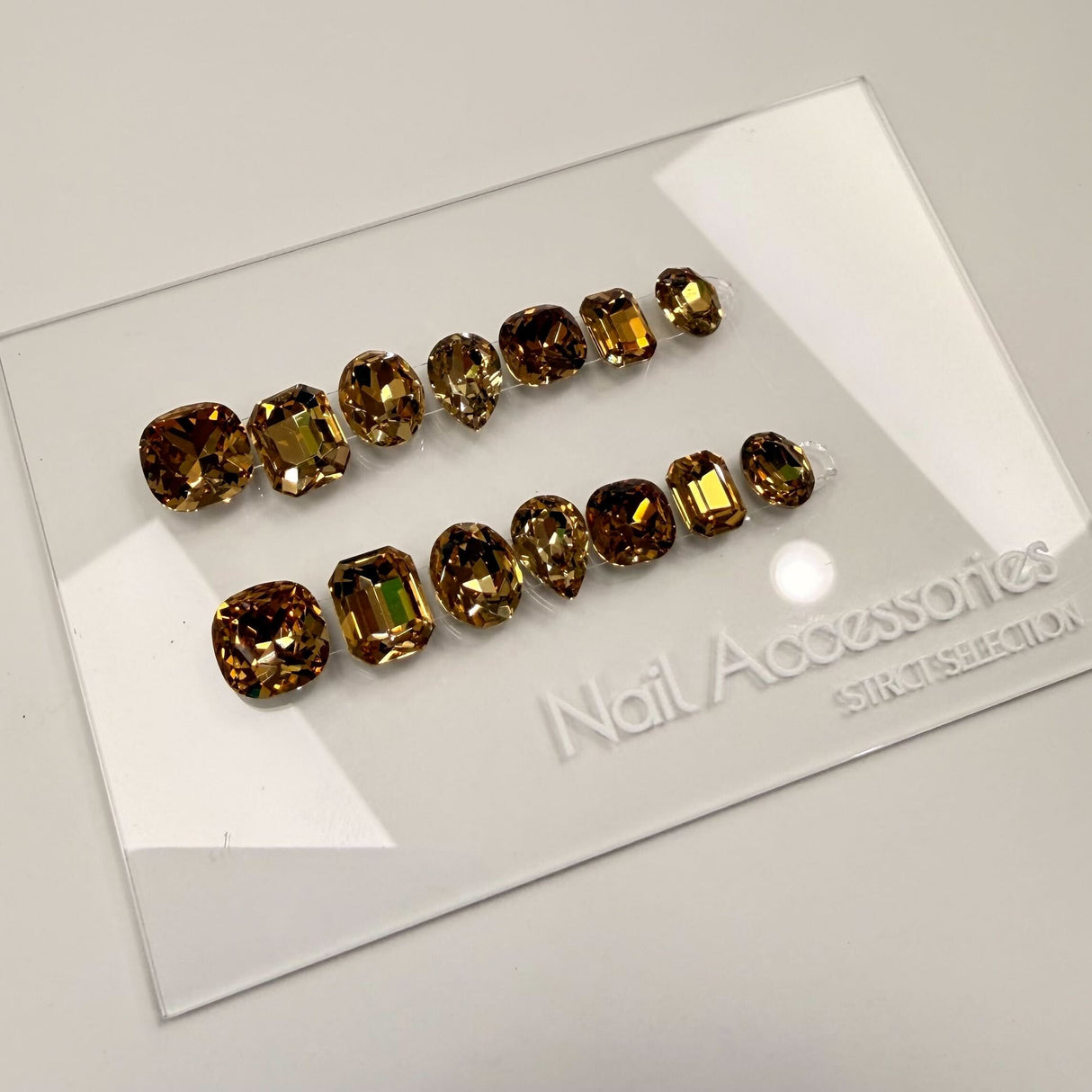 RHINESTONE | JUMBO SIZE - 14 PCS