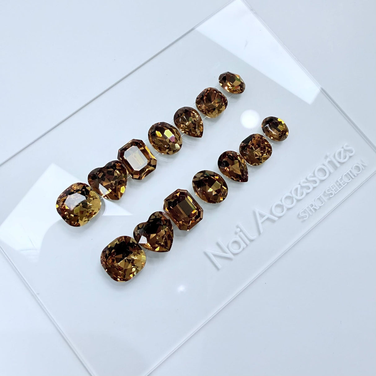 RHINESTONE | JUMBO SIZE - 14 PCS