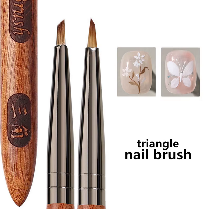 3D BRUSH | Triangular Petal Nail Brush