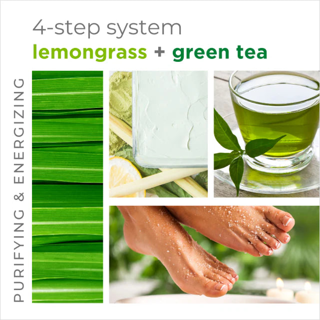 BCL SPA | 4 STEP PEDICURE | LEMONGRASS + GREEN TEA