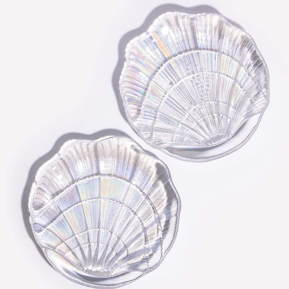 SEASHELL GLASS TRAY