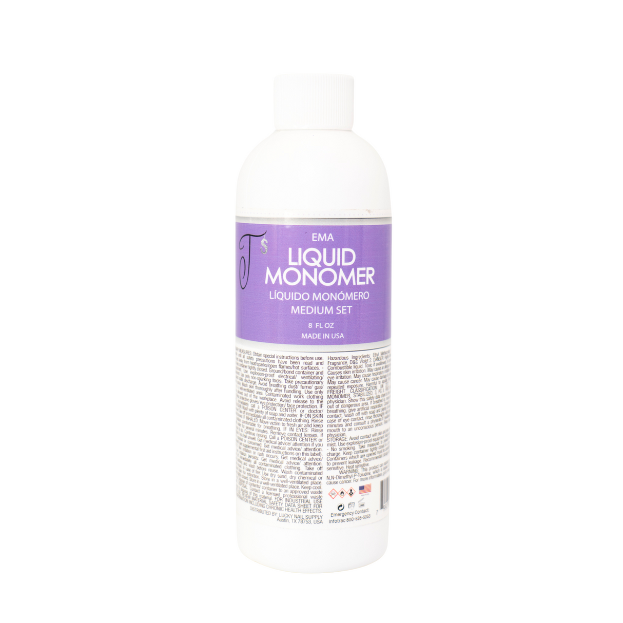 JACKIE SIGNATURE | EMA LIQUID MONOMER - MEDIUM (8oz)