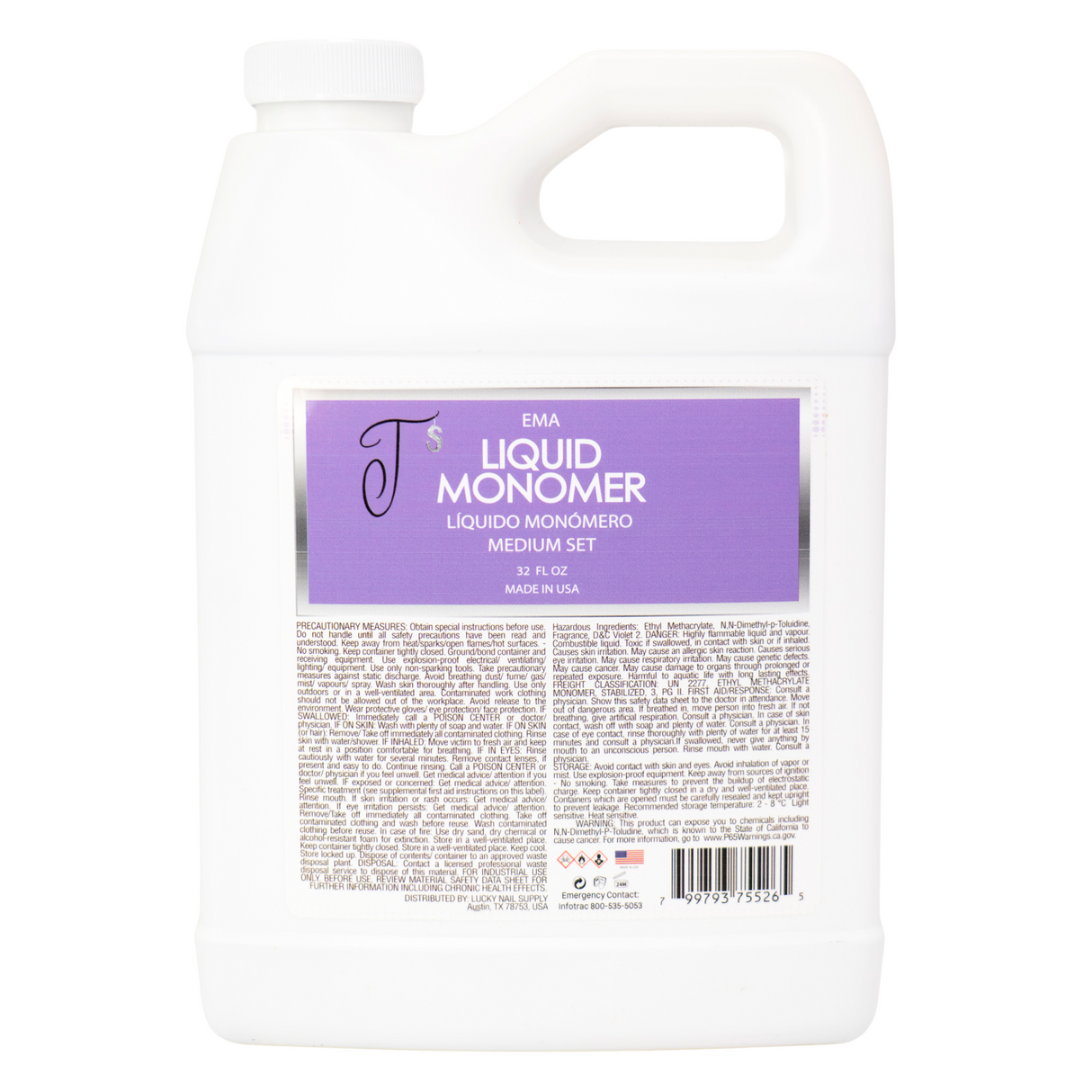 JACKIE SIGNATURE | EMA LIQUID MONOMER - MEDIUM