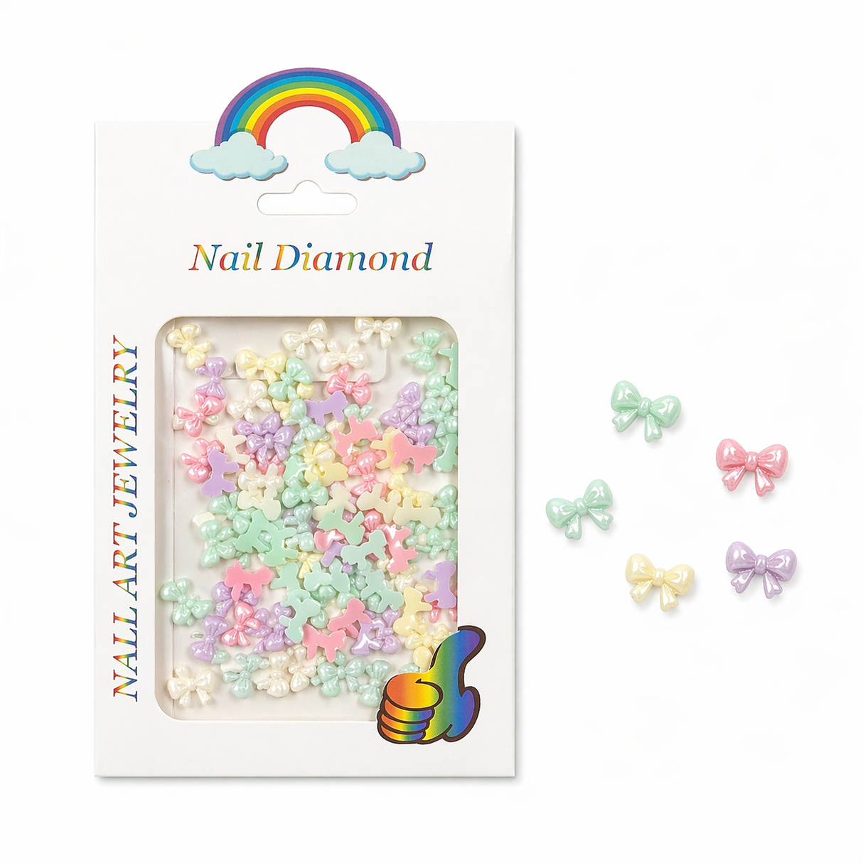 NAIL CHARM | MINI PASTEL BOW