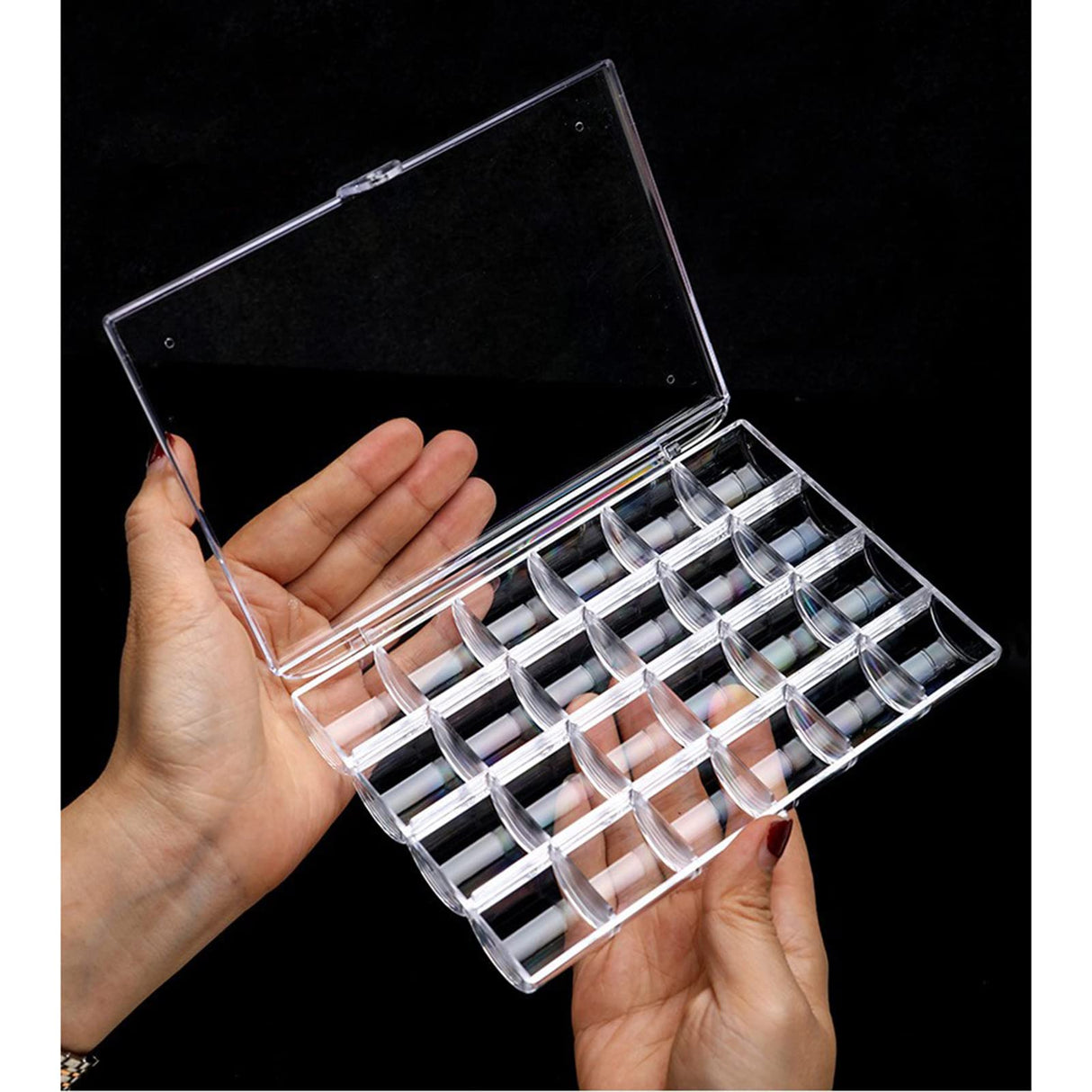 EMPTY RHINESTONE BOX | 24 SLOT