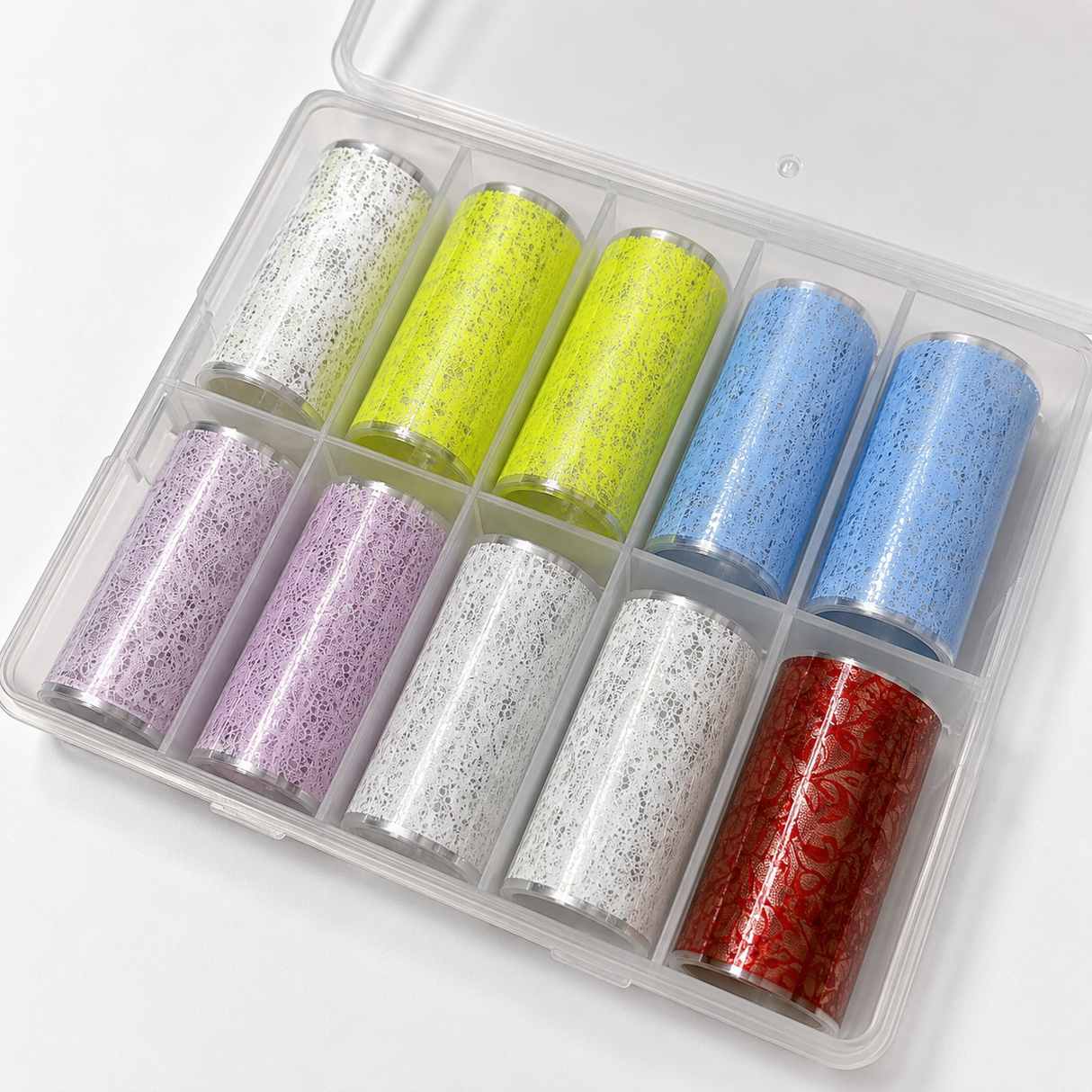 FOIL BOX | LACE NAIL TRANSFER FOIL
