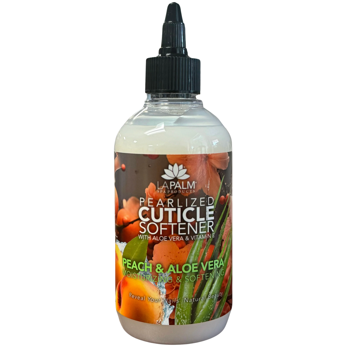 LAPALM | CUTICLE SOFTENER - PEACH & ALOE VERA (8oz)