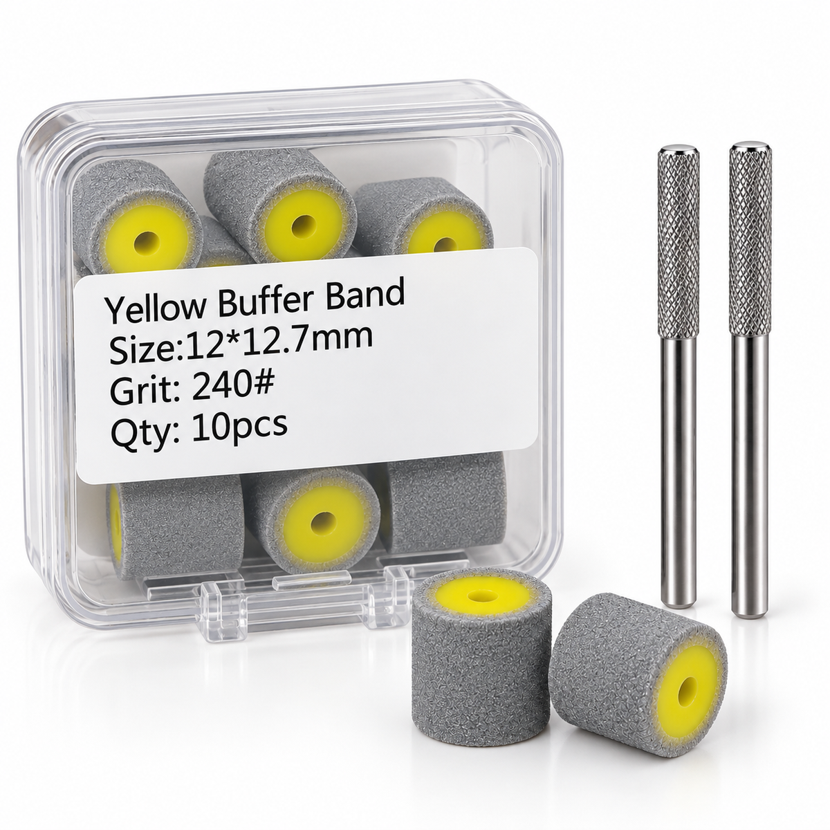 BUFFER BAND | Included 2 cuticle bit