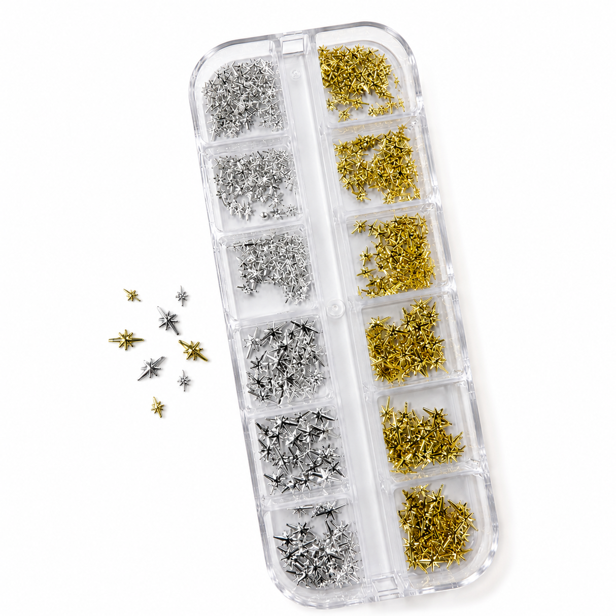 NAIL CHARM | RIVET STARRY - 12 SIZE