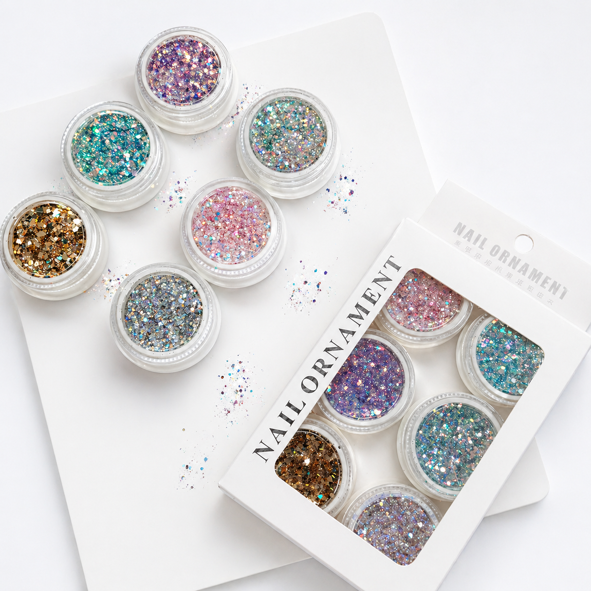NAIL ART DESIGN | NAIL GLITTER
