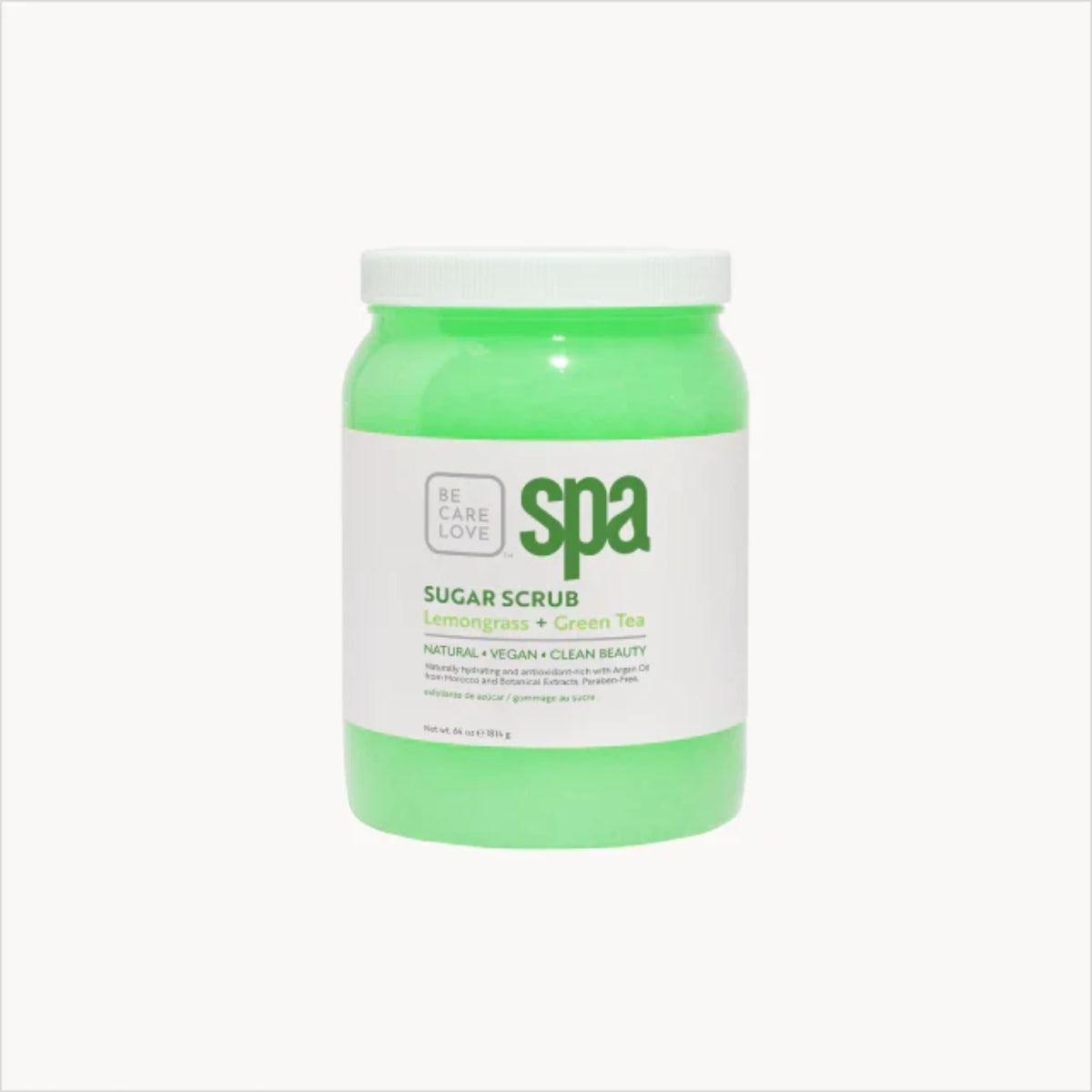 BCL SPA | SUGAR SCRUB | LEMONGRASS + GREEN TEA