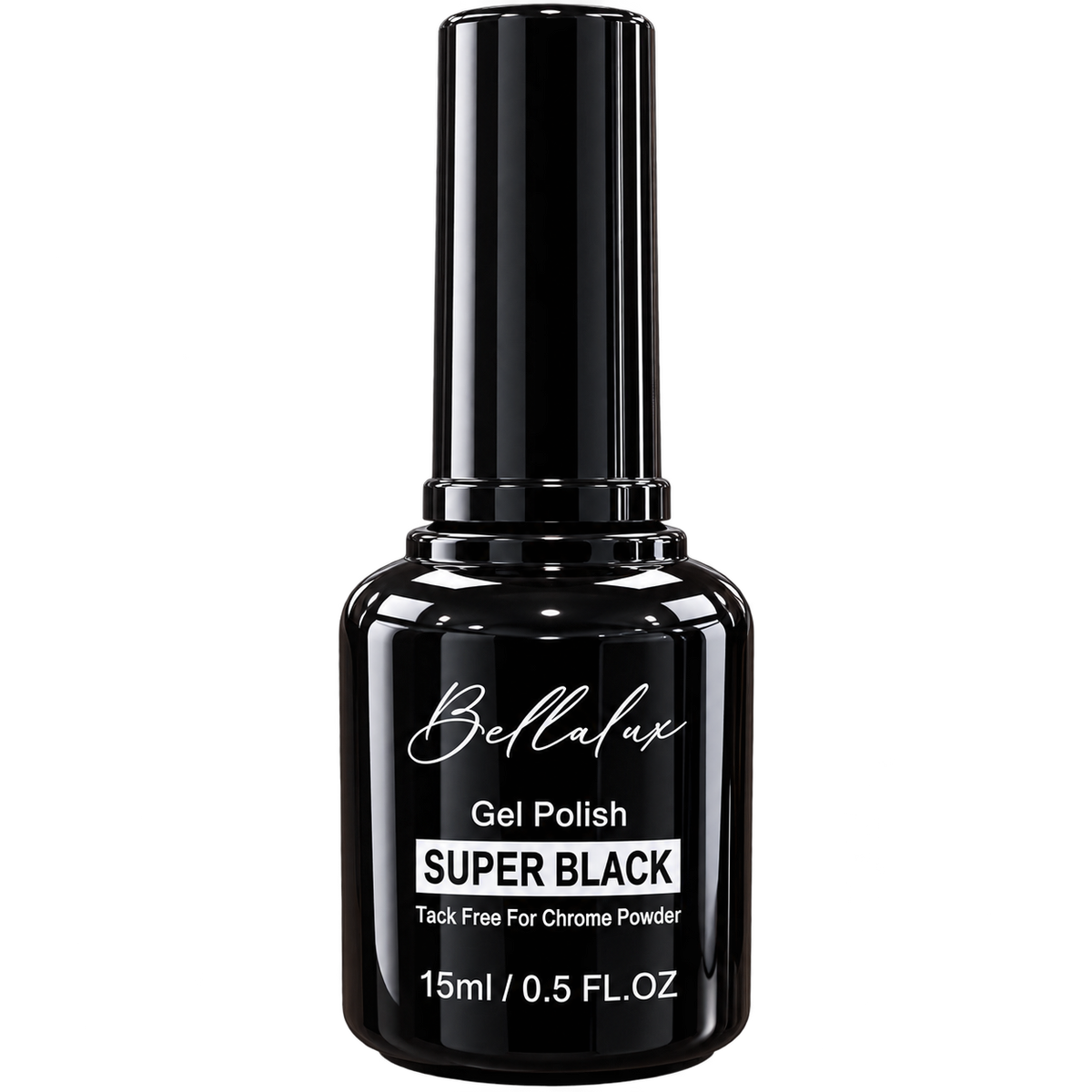 BELLALUX | SUPER BLACK GEL POLISH - 0.5OZ