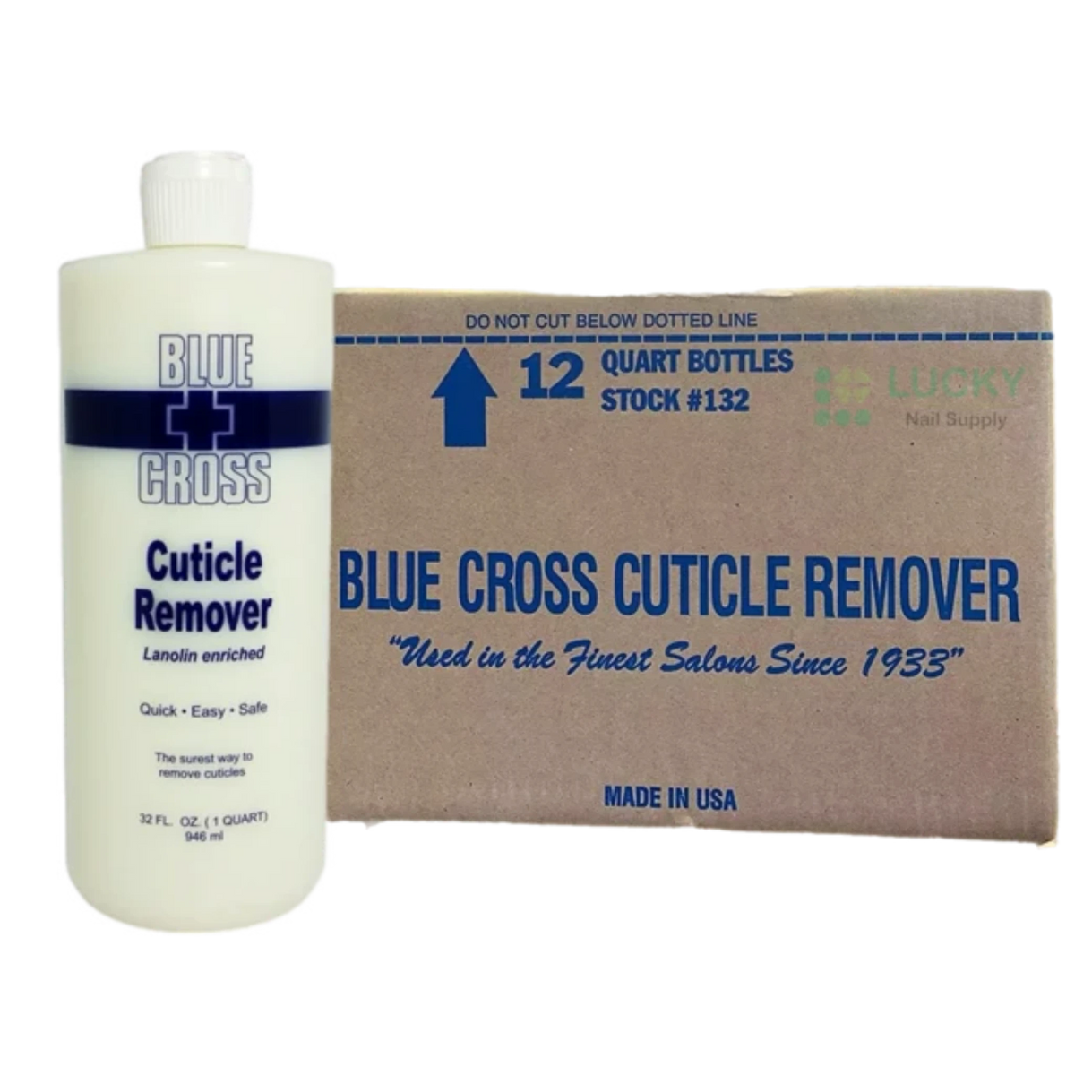BLUE CROSS | CUTICLE REMOVER | Case of 12x 32oz