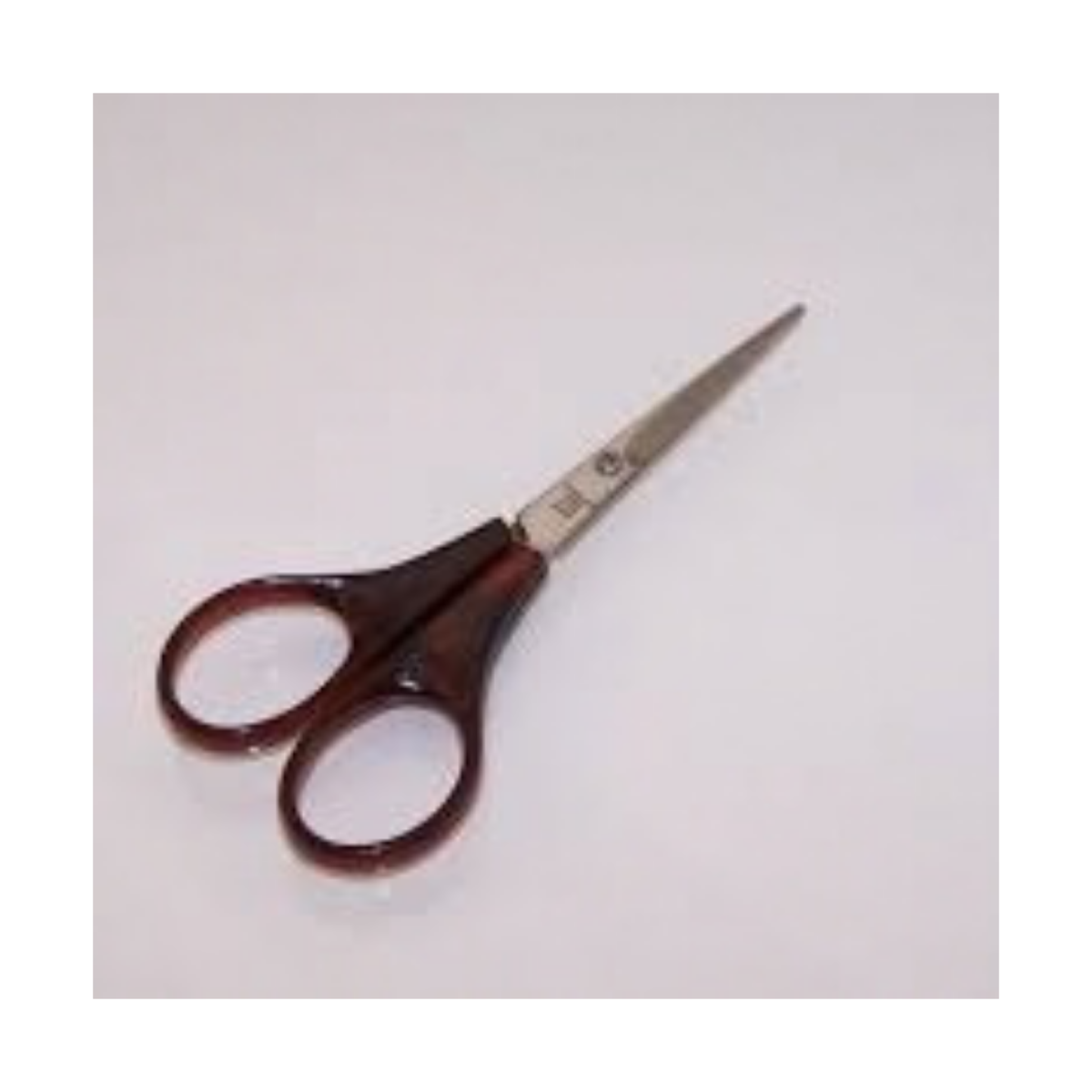 BROWN HANDLE SCISSORS