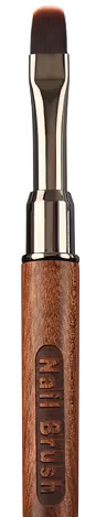 BUILDER GEL BRUSH | WOODEN HANDLE ROUND