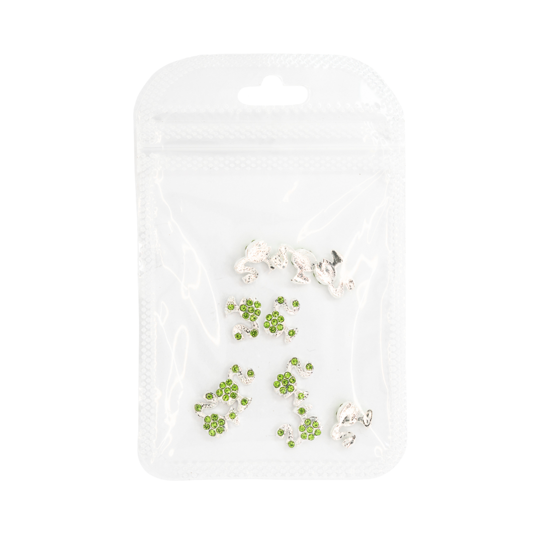 NAIL CHARMS | BARBIE SILVER - PACK OF 10 PCS