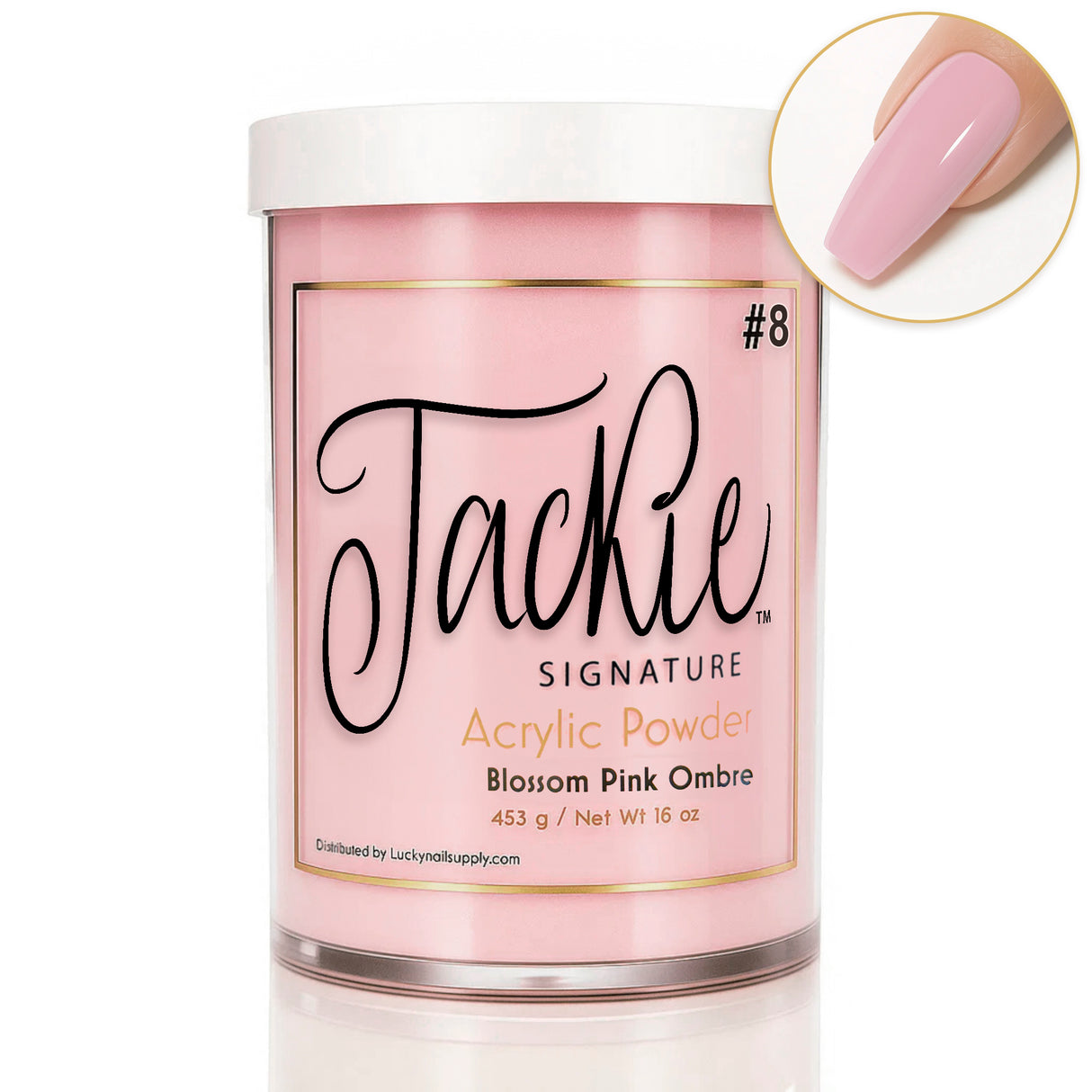 JACKIE SIGNATURE | OMBRE POWDER COLLECTION - BLOSSOM PINK OMBRE #8 (16 OZ)