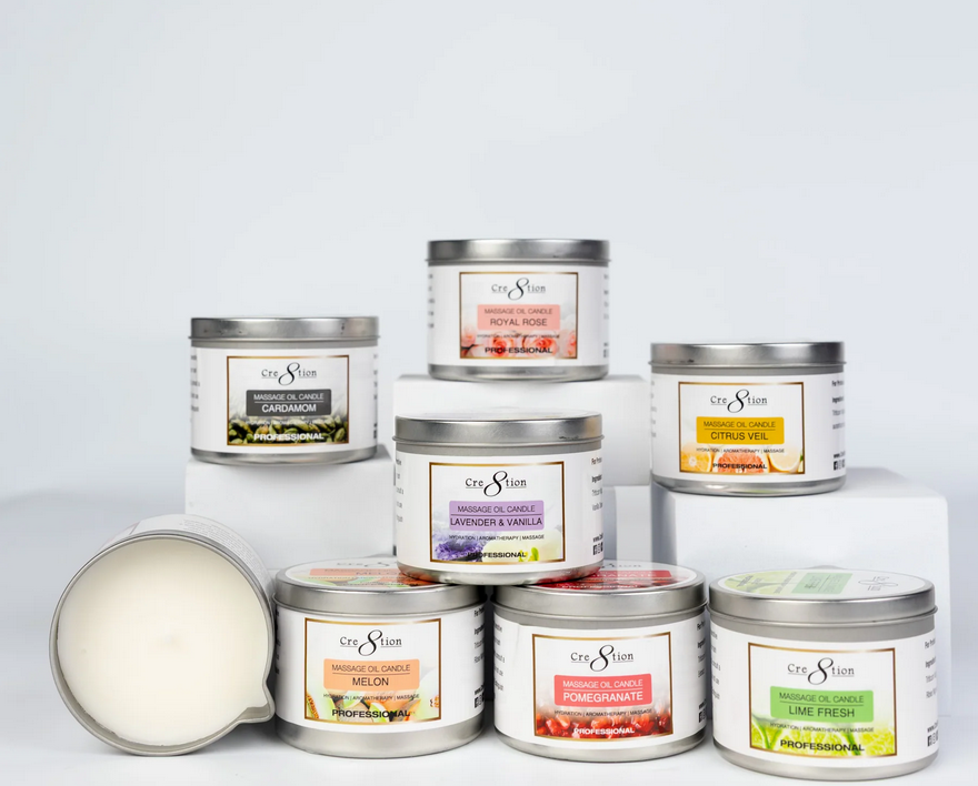 CRE8TION | MASSAGE OIL CANDLE | 6 OZ