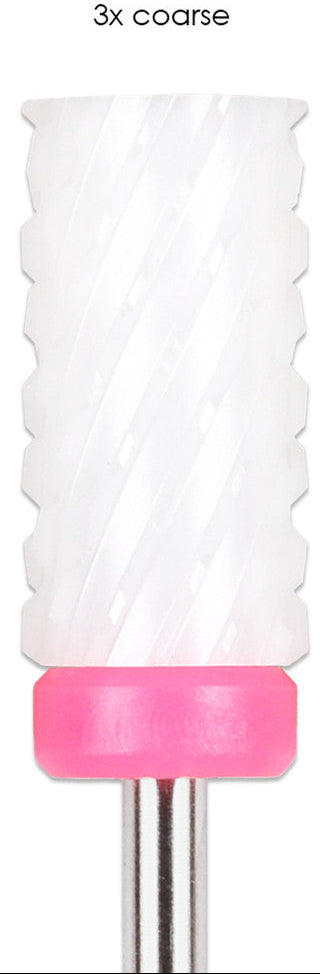 NAIL DRILL BIT | PANA | CERAMIC BARREL STRAIGHT K7 ( 3XC )