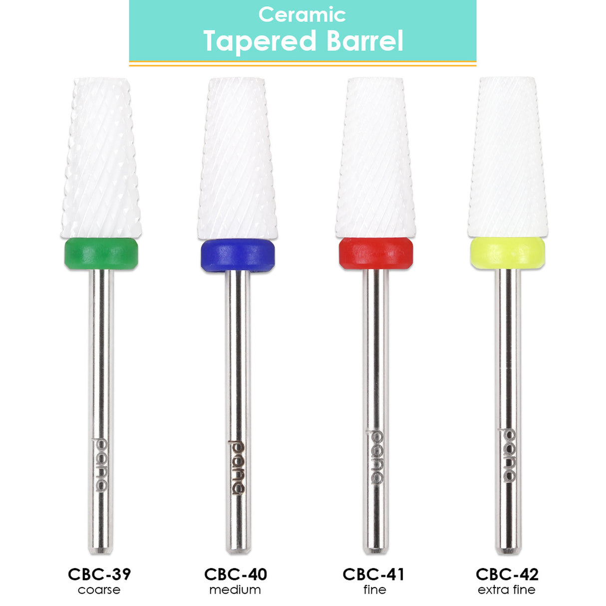 PANA CERAMIC WHITE - TAPERED BARREL BIT -