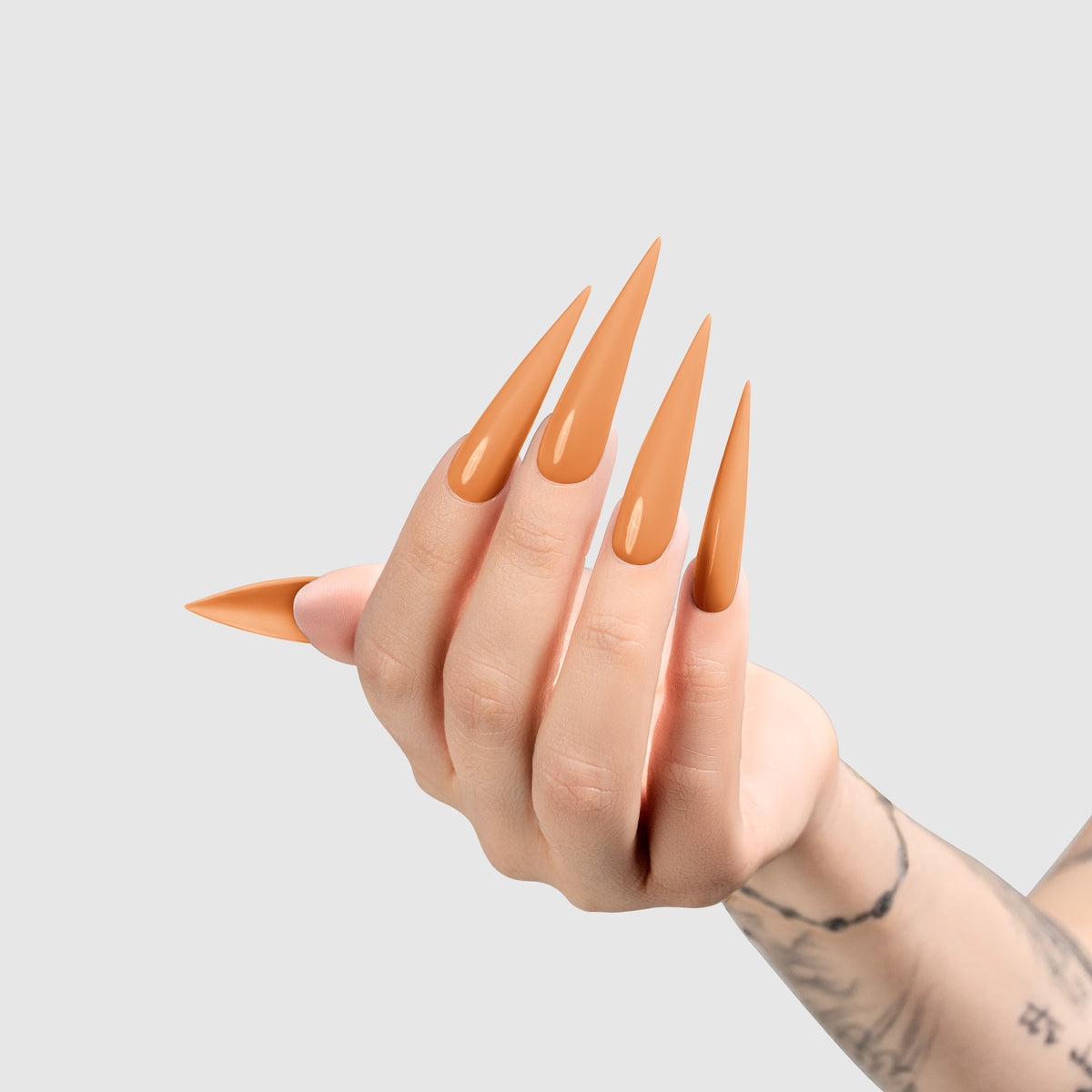CHAUN LEGEND | GEL POLISH | 5165 – Turmeric Shots - light-hand color swatch