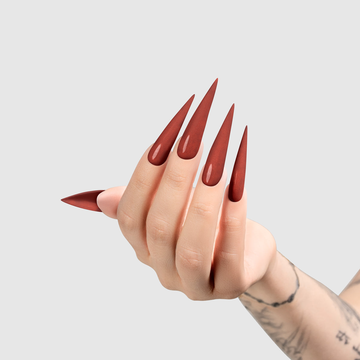CHAUN LEGEND | GEL POLISH | 5209 – Copper Crush - light-hand color swatch
