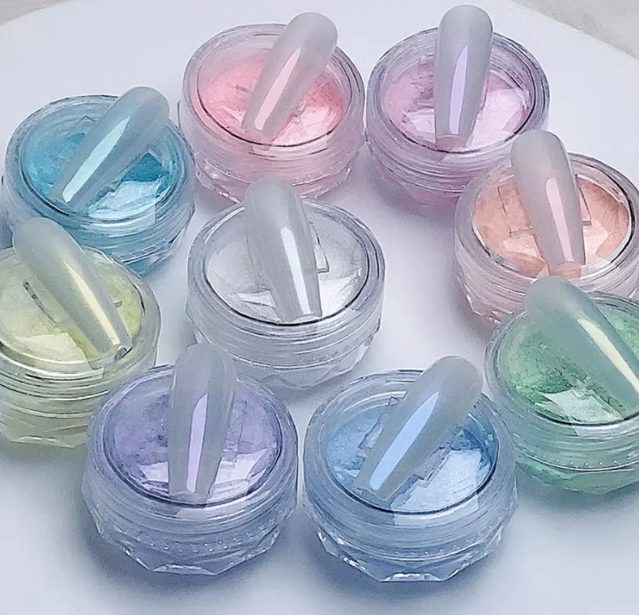 CHROME NAIL | MERMAID AURORA - SET OF 9 PCS