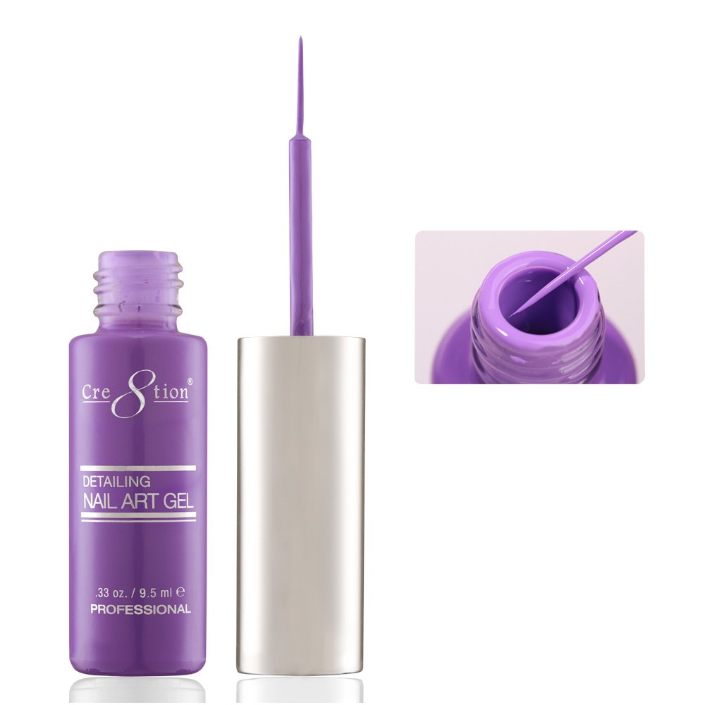CRE8TION DETAILING NAIL ART GEL 0.33 oz - #06 LAVENDER