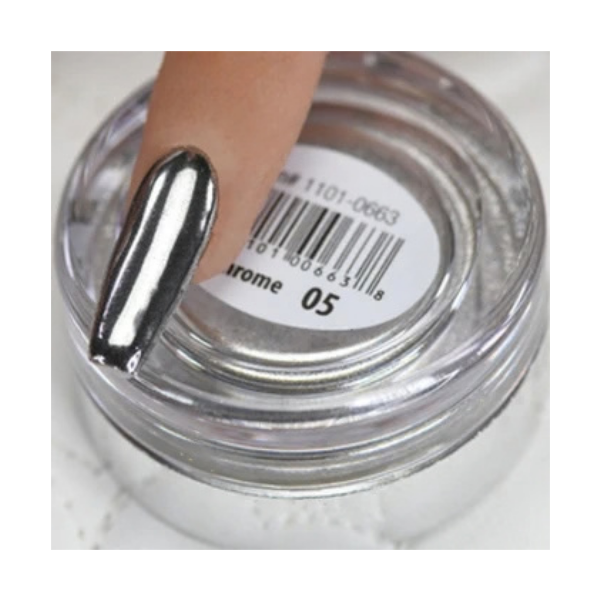 CRE8TION | #05 SILVER CHROME NAIL ART EFFECT - 1G