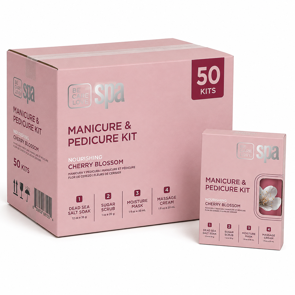 BCL SPA | 4 STEP PEDICURE | NOURISHING CHERRY BLOSSOM