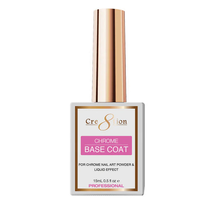 CRE8TION CHROME BASE COAT - 0.5 OZ