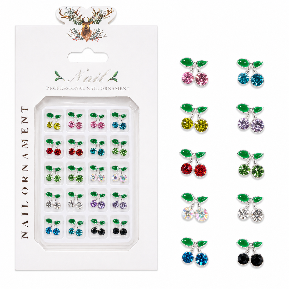 NAIL CHARM | CHERRY DIAMOND