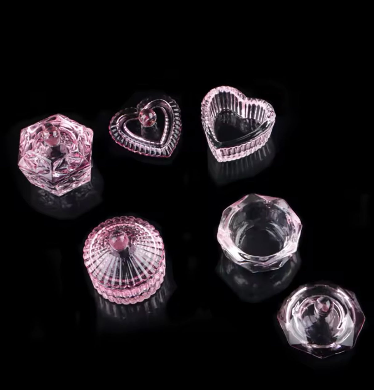 DAPPEN DISH | MULTIPLE SHAPE - PINK (RANDOM)