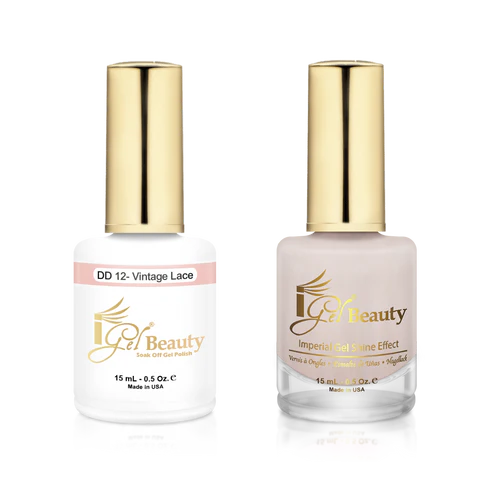 IGEL BEAUTY | GEL & LACQUER | DD012 VINTAGE LACE