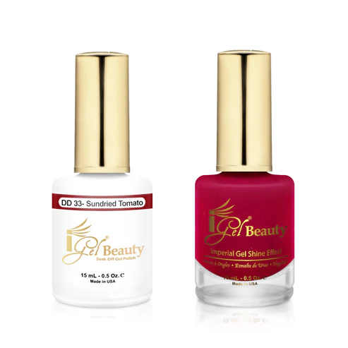 IGEL BEAUTY | GEL & LACQUER | DD033 SUNDRIED TOMATO